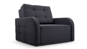 PORTO 80 fotel sofa z funkcją spania ciemny popiel ( bragi 16)