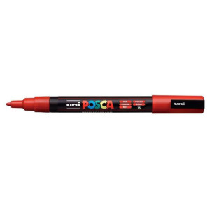 Marker pigmentowy Posca czerwony (15) PC-3M UNI