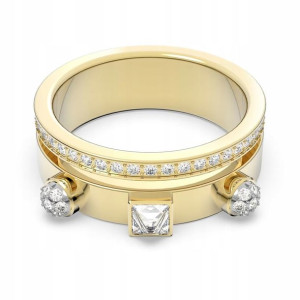 SWAROVSKI - Pierścionek Thrilling White GOS r. 55