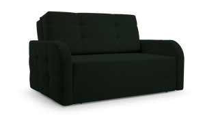 PORTO 120 elegancka rozkładana sofa fotel ciemny zielony ( bragi 78)