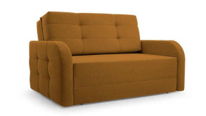PORTO 120 elegancka rozkładana sofa fotel żółty ( bragi 68)