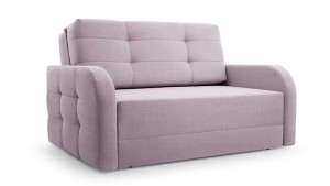 PORTO 120 elegancka rozkładana sofa fotel jasny róż ( bragi 91)