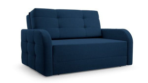 PORTO 120 elegancka rozkładana sofa fotel granat ( bragi 86)