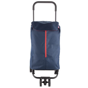 Wózek Na Zakupy 30kg/50l. Twin New Niebieski 4 Kółka