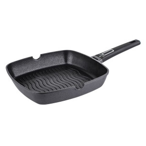 Patelnia grillowa nieprzywierająca Valdinox Strong 28 cm