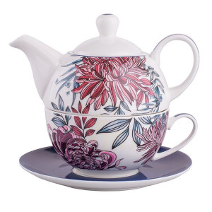Zestaw do herbaty Tea For One porcelana Margo