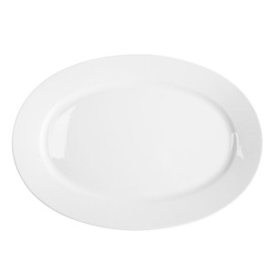 Mariapaula Klasyka Biała Półmisek Owalny 28cm (l01)