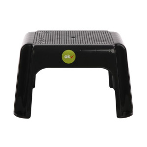 Taboret Prostokątny 36,5x30x24cm Grafit (10230)