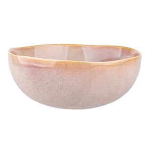 Miska salaterka porcelanowa Reactive Sand 22 cm