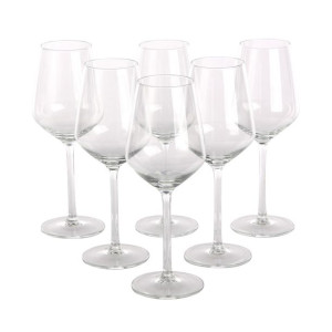 Komplet 6 kieliszków do wina białego Rubin 370 ml