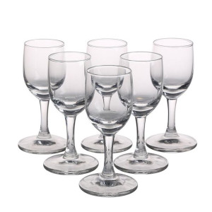 Komplet 6 Kieliszków do wódki Diamond 35 ml