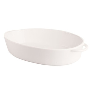 Naczynie do serwowania porcelanowe Regular kremowe 31 cm