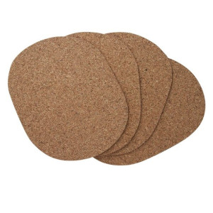 Kpl. 4 Podkładek Owalnych 40x29cm Korek Naturalny