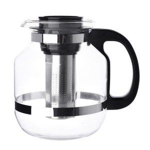 Dzbanek z zaparzaczem do herbaty szklany Sencha 2600 ml