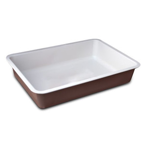 Forma / blacha do pieczenia ciasta SNB "Caffe Creme" prostokątna 34 x 23 cm