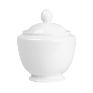 Cukiernica porcelanowa MariaPaula Biała Karolina 330 ml