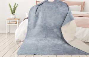 Koc Greno Glamour Coll. 150x200 Jany Beż/Jasny Popiel