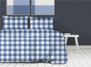 Pościel bawełniana 160x200 niko denim