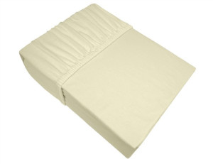 Prześcieradło "frotex" jersey 160x200 krem 008