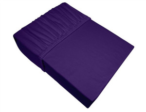 Prześcieradło "frotex" jersey 160x200 śliw 051