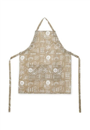 Fartuch "greno" good food beige