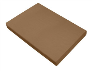 Prześcieradło bawełna bielbaw 220x210 j. brąz