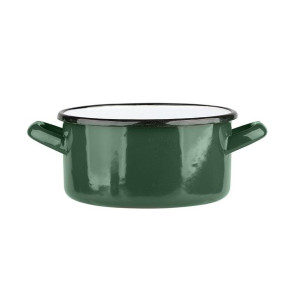 Rondel emaliowany Silesia zielony 2,1 l