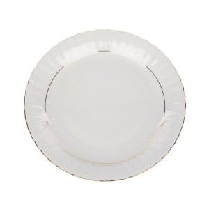 Iwona 014 Złoty Pasek Talerz Płytki 24cm