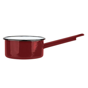 Rondel emaliowany Silesia czerwony 1,5 l