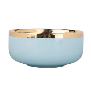 Miska salaterka porcelanowa Aurora Gold Miętowa 14 cm