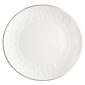 Talerz obiadowy płytki porcelana MariaPaula Natura Złota Linia 28 cm