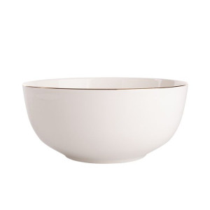 Mariapaula Ecru Nova / Klasyka Złota Linia Salaterka Okrągła 19cm 1300ml