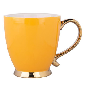 Filiżanka porcelanowa Exotic żółta 400 ml