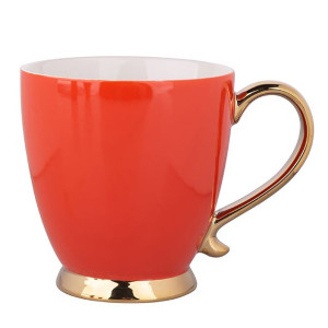 Filiżanka porcelanowa Exotic pomarańczowa 400 ml