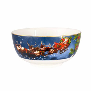 Miska salaterka porcelanowa Christmas Story 13,5 cm