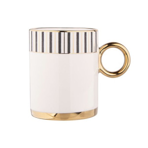 Kubek do kawy i herbaty porcelanowy Palazzo II 330 ml