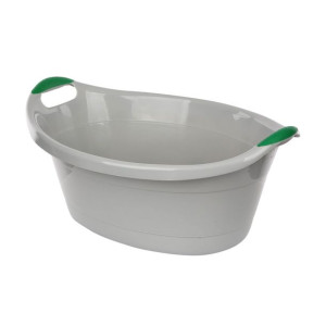 Miska / wanienka plastikowa Artgos owalna szara 25 l