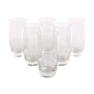 Komplet 6 szklanek do napojów i drinków Drink 350 ml