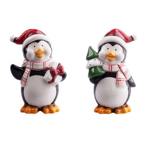 Figurka Pingwinek 9x6,5x13,5 Cm Mix 2 Wz