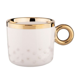 Kubek porcelanowy Palazzo kremowy 350 ml