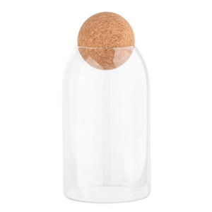Słoik pojemnik na żywność szklany z korkiem 750 ml