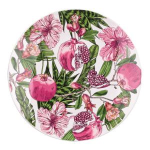 Talerz deserowy porcelanowy Hibiskus 20 cm