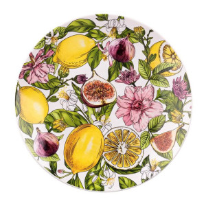 Talerz deserowy porcelanowy Lemon 20 cm