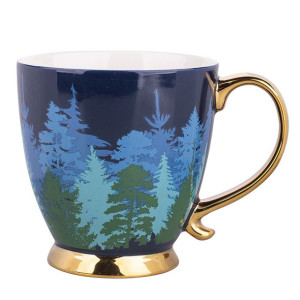 Misty Forest Filiżanka Jumbo Na Stopce Nbc 400 Ml Dek. Ii Bz
