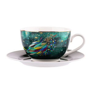 Mystery Filizanka Nbc 200 Ml Ze Spodkiem 15 Cm W Opasce Pvc Bz