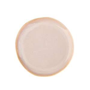 Talerz deserowy porcelanowy Reactive Sand 18 cm