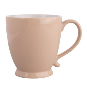 Filiżanka porcelanowa Urban beżowa jasna 400 ml