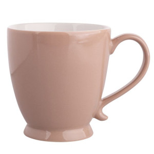 Filiżanka porcelanowa Urban beżowa ciemna 400 ml