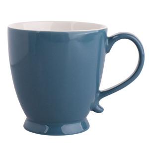 Filiżanka porcelanowa Urban niebieska ciemna 400 ml