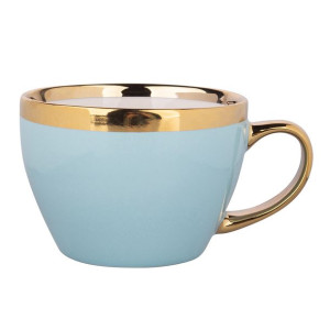 Filiżanka porcelanowa Aurora Gold Miętowa 300 ml